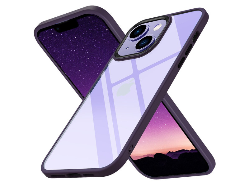 Newface iPhone 14 Plus Kılıf Power Silikon - Mor