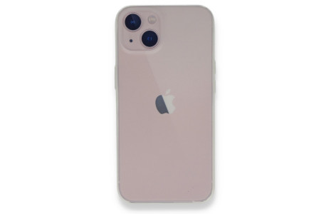 Newface iPhone 14 Plus Kılıf PP Ultra İnce Kapak - Beyaz
