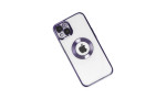 Newface iPhone 14 Plus Kılıf Slot Silikon - Mor