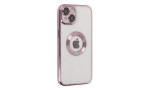 Newface iPhone 14 Plus Kılıf Slot Silikon - Rose Gold
