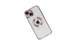 Newface iPhone 14 Plus Kılıf Slot Silikon - Rose Gold