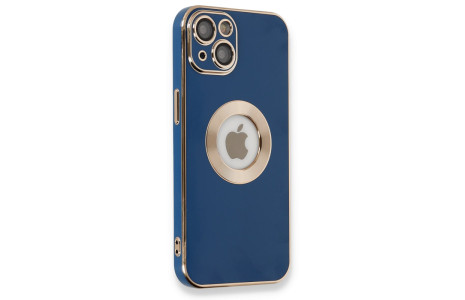 Newface iPhone 14 Plus Kılıf Store Silikon - Mavi