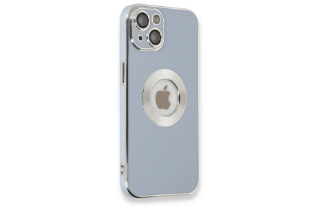 Newface iPhone 14 Plus Kılıf Store Silikon - Sierra Blue
