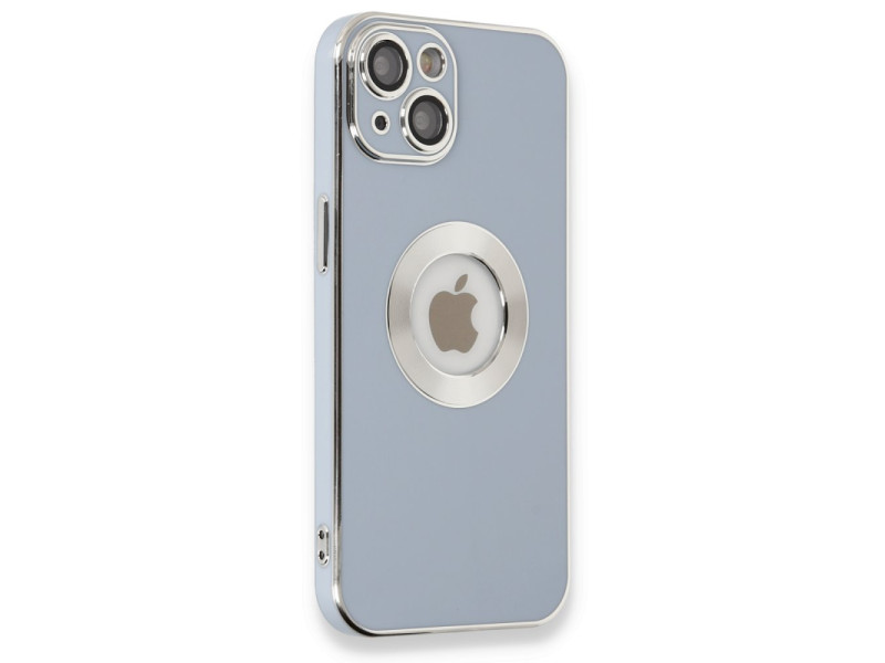 Newface iPhone 14 Plus Kılıf Store Silikon - Sierra Blue