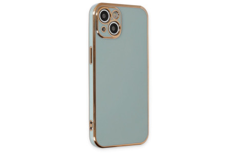 Newface iPhone 14 Plus Kılıf Volet Silikon - Açık Yeşil