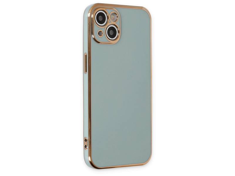 Newface iPhone 14 Plus Kılıf Volet Silikon - Açık Yeşil