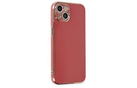 Newface iPhone 14 Plus Kılıf Volet Silikon - Kırmızı