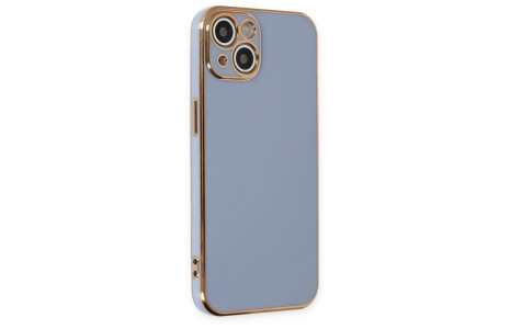 Newface iPhone 14 Plus Kılıf Volet Silikon - Mavi