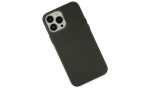 Newface iPhone 14 Pro Kılıf Asya Deri Silikon - Koyu Yeşil