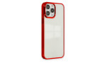 Newface iPhone 14 Pro Kılıf Element Silikon - Kırmızı