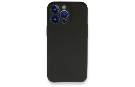 Newface iPhone 14 Pro Kılıf First Silikon - Siyah