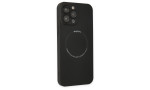 Newface iPhone 14 Pro Kılıf Jack Magneticsafe Lens Silikon - Siyah