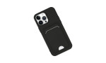 Newface iPhone 14 Pro Kılıf Kelvin Kartvizitli Silikon - Siyah