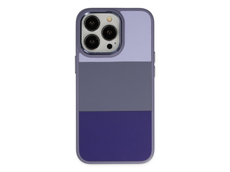 Newface iPhone 14 Pro Kılıf King Kapak - Lila-Mor