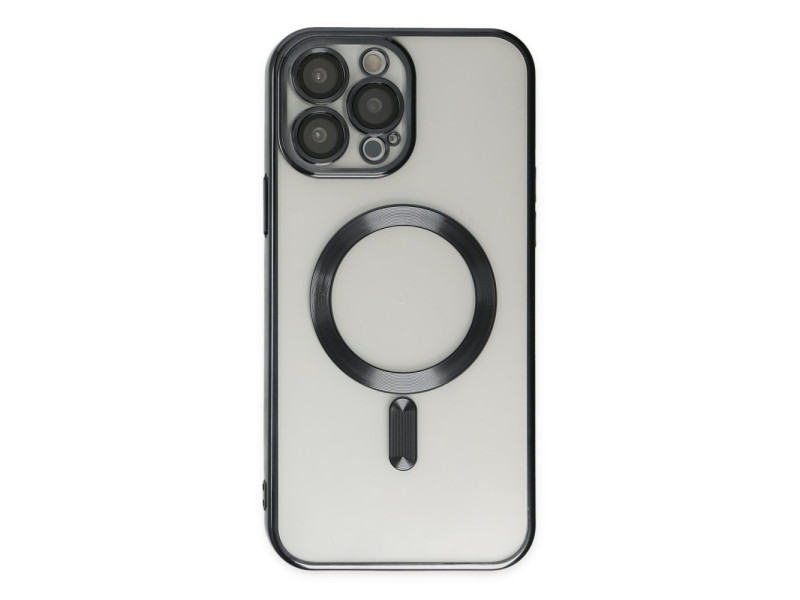 Newface iPhone 14 Pro Kılıf Kross Magneticsafe Kapak - Siyah