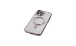 Newface iPhone 14 Pro Kılıf Kross Magneticsafe Kapak - Mor