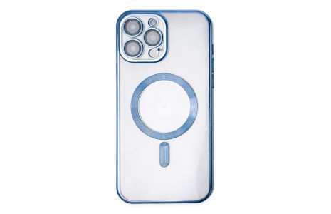 Newface iPhone 14 Pro Kılıf Kross Magneticsafe Kapak - Sierra Blue