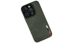 Newface iPhone 14 Pro Kılıf Loop Deri Silikon - Yeşil