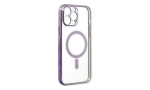 Newface iPhone 14 Pro Kılıf Magneticsafe Lazer Silikon - Mor
