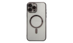 Newface iPhone 14 Pro Kılıf Magneticsafe Lazer Silikon - Siyah