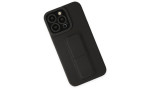 Newface iPhone 14 Pro Kılıf Mega Standlı Silikon - Siyah