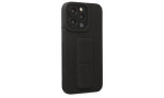 Newface iPhone 14 Pro Kılıf Mega Standlı Silikon - Siyah