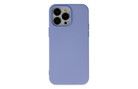 Newface iPhone 14 Pro Kılıf Nano içi Kadife Silikon - Lila