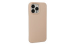 Newface iPhone 14 Pro Kılıf Nano içi Kadife Silikon - Pudra