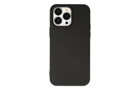 Newface iPhone 14 Pro Kılıf Nano içi Kadife Silikon - Siyah