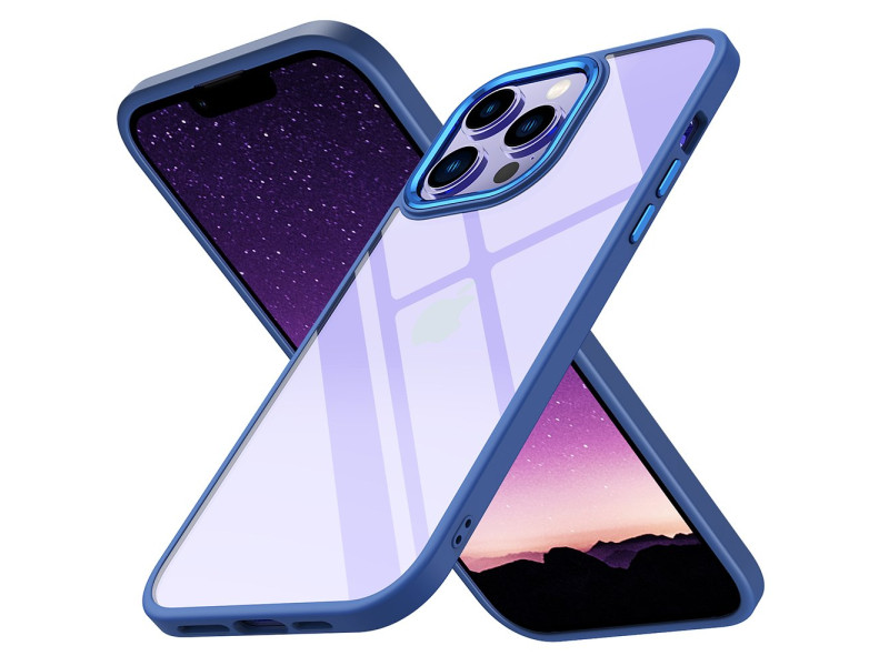 Newface iPhone 14 Pro Kılıf Power Silikon - Mavi