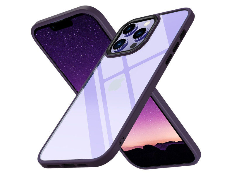 Newface iPhone 14 Pro Kılıf Power Silikon - Mor