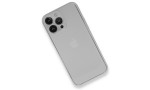 Newface iPhone 14 Pro Kılıf PP Ultra İnce Kapak - Beyaz
