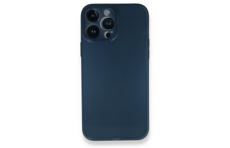 Newface iPhone 14 Pro Kılıf PP Ultra İnce Kapak - Mavi