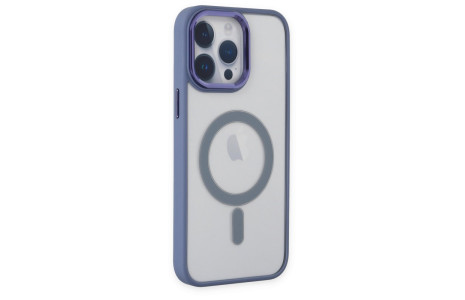 Newface iPhone 14 Pro Kılıf Room Magneticsafe Silikon - Sierra Blue