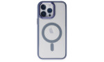 Newface iPhone 14 Pro Kılıf Room Magneticsafe Silikon - Sierra Blue
