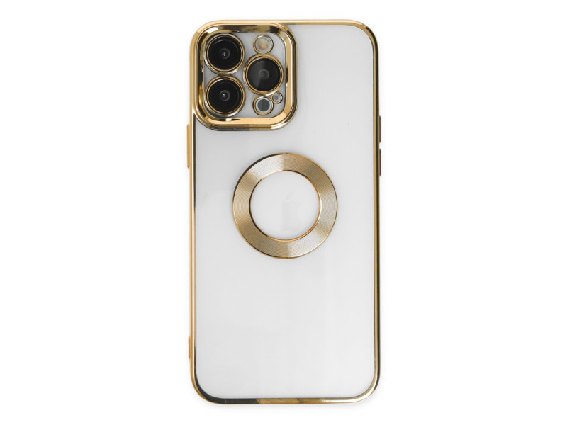 Newface iPhone 14 Pro Kılıf Slot Silikon - Gold