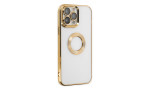 Newface iPhone 14 Pro Kılıf Slot Silikon - Gold