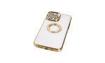 Newface iPhone 14 Pro Kılıf Slot Silikon - Gold