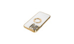 Newface iPhone 14 Pro Kılıf Slot Silikon - Gold