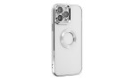 Newface iPhone 14 Pro Kılıf Slot Silikon - Gümüş