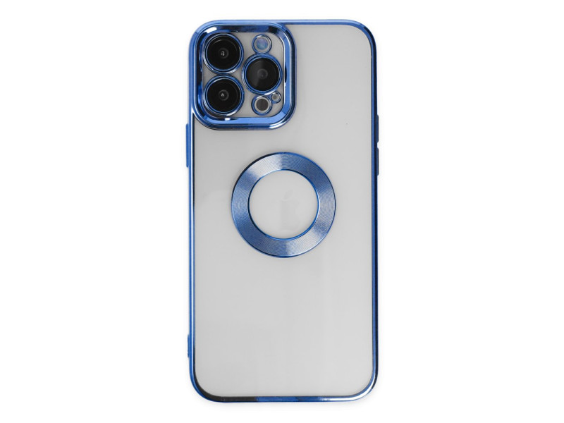 Newface iPhone 14 Pro Kılıf Slot Silikon - Mavi