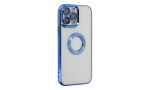 Newface iPhone 14 Pro Kılıf Slot Silikon - Mavi