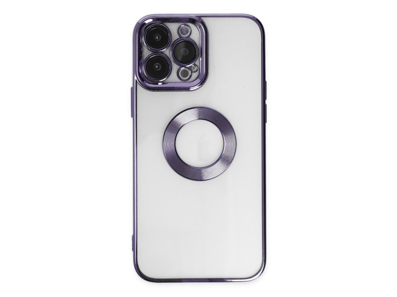 Newface iPhone 14 Pro Kılıf Slot Silikon - Mor