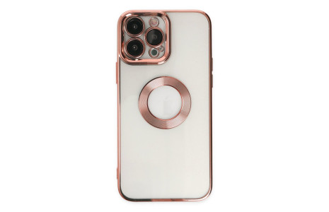 Newface iPhone 14 Pro Kılıf Slot Silikon - Rose Gold