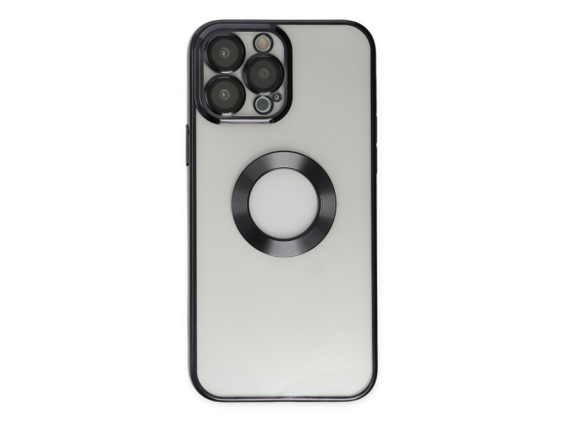 Newface iPhone 14 Pro Kılıf Slot Silikon - Siyah