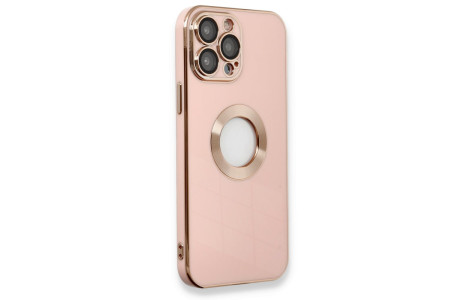 Newface iPhone 14 Pro Kılıf Store Silikon - Pembe
