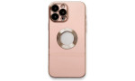 Newface iPhone 14 Pro Kılıf Store Silikon - Pembe