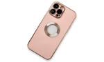 Newface iPhone 14 Pro Kılıf Store Silikon - Pembe