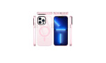 Newface iPhone 14 Pro Max Kılıf Beta Magneticsafe Silikon - Pembe