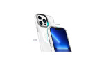 Newface iPhone 14 Pro Max Kılıf Beta Magneticsafe Silikon - Şeffaf